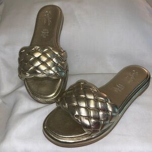 Seychelles Gold Bellissima Sandals